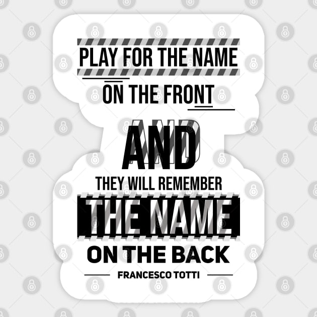 Football fan quote Sticker by Aloenalone